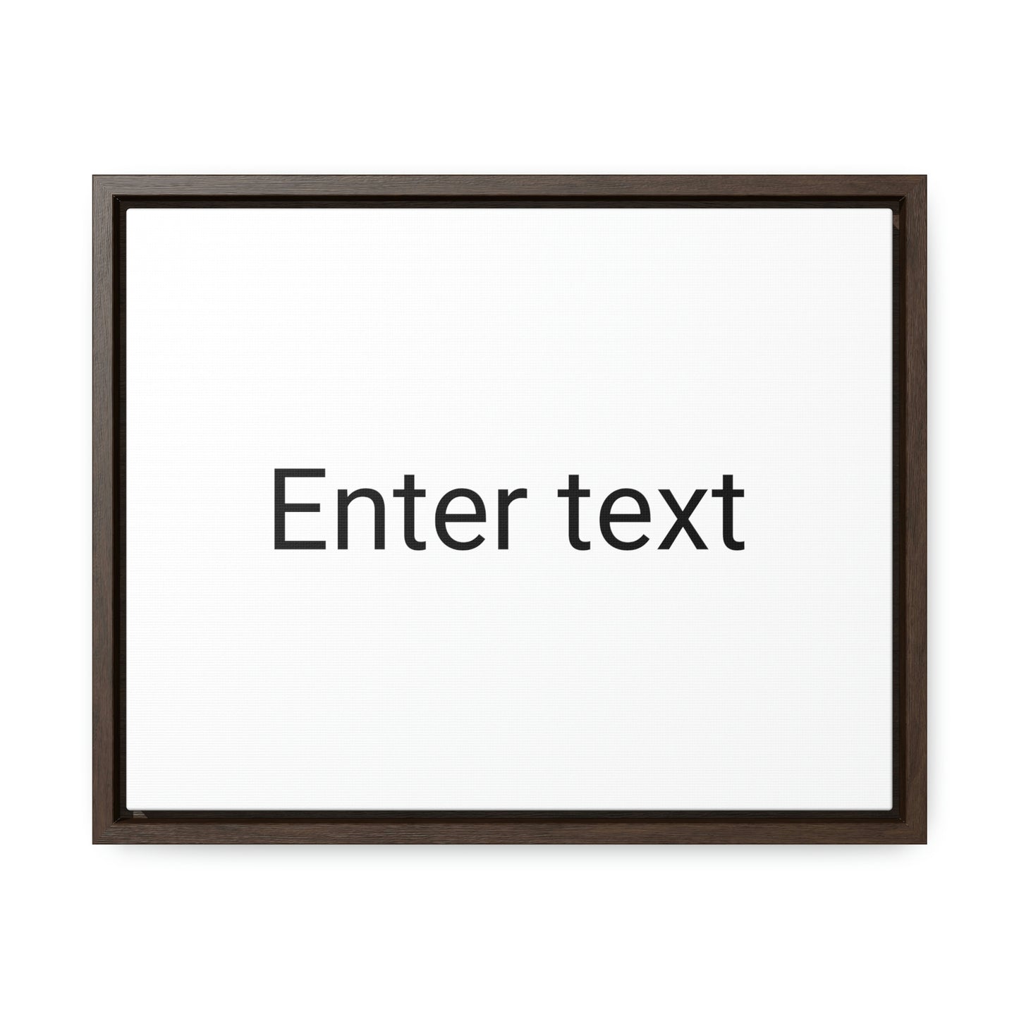 Gallery Canvas Wraps, Horizontal Frame