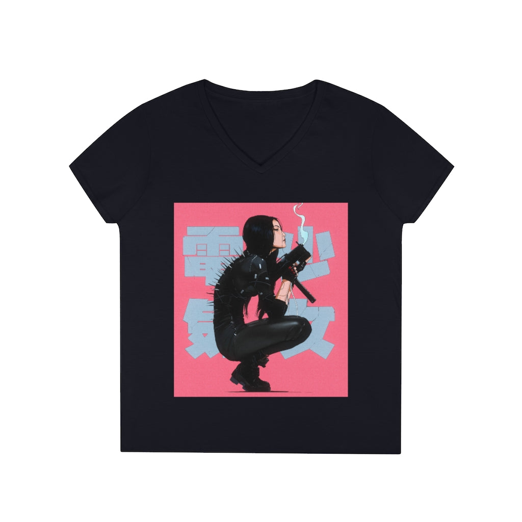 Ladies' V-Neck T-Shirt