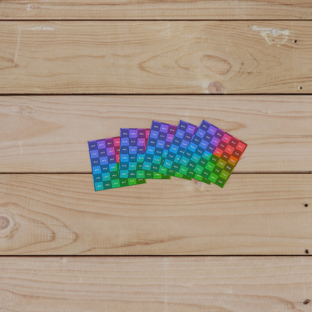 Laminate Stickers, Square