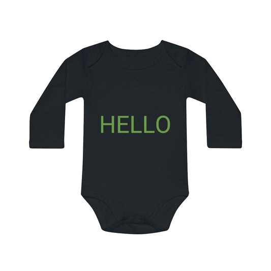 Baby Long-Sleeve Organic Bodysuit