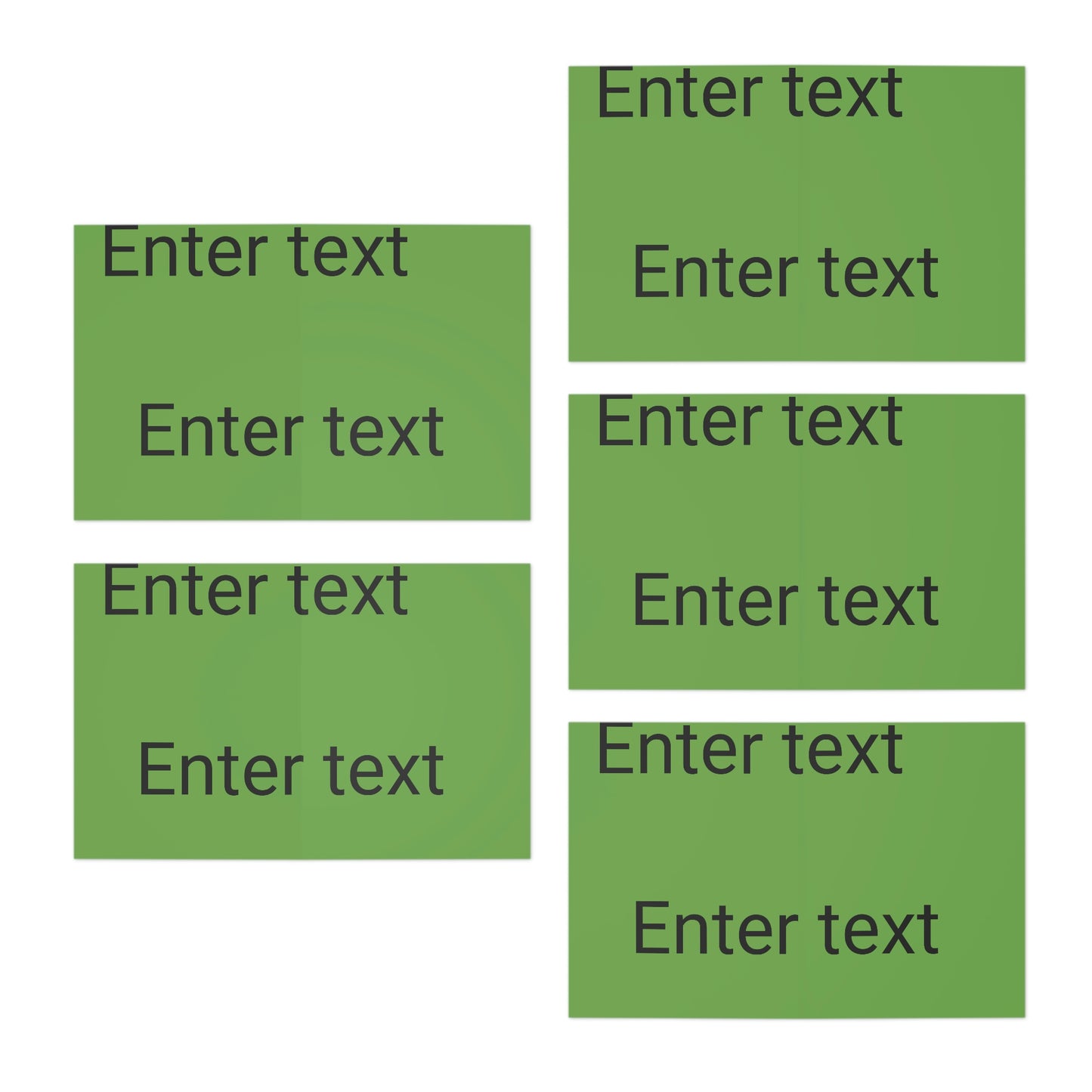 Multi-Design Greeting Cards (5-Pack)