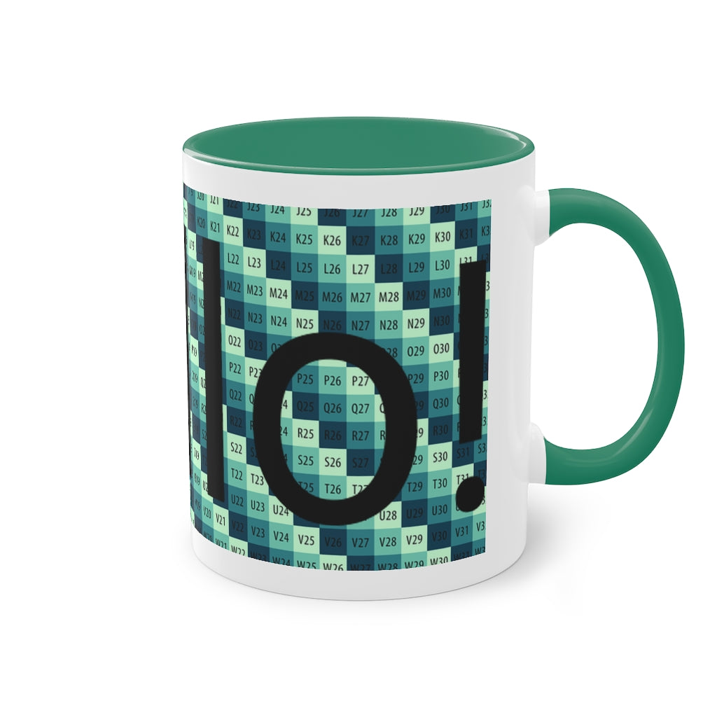 Two-Tone Coffee Mug, 11oz