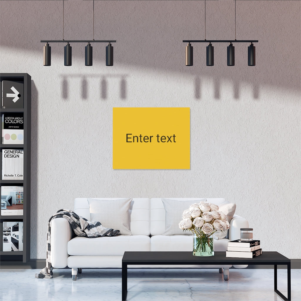 Satin Canvas Stretched