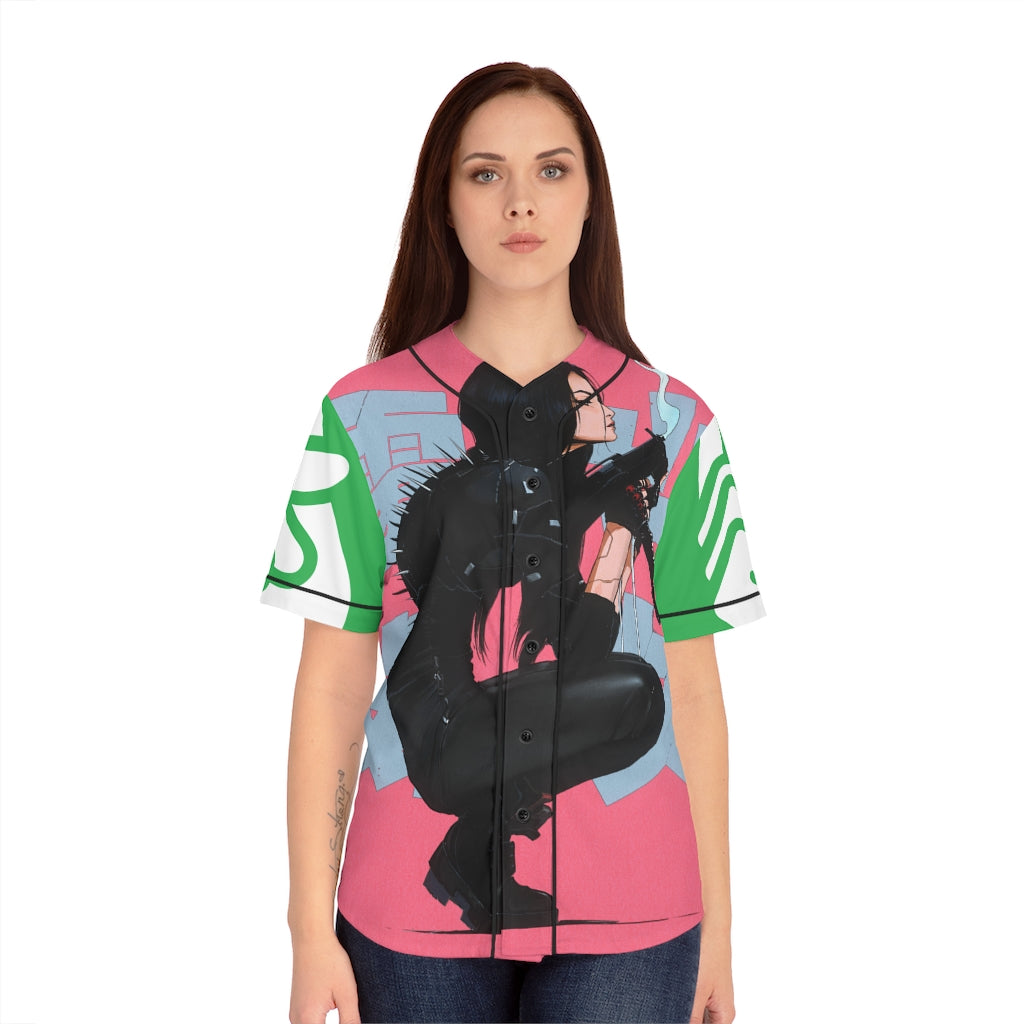 Women's Baseball Jersey (AOP)