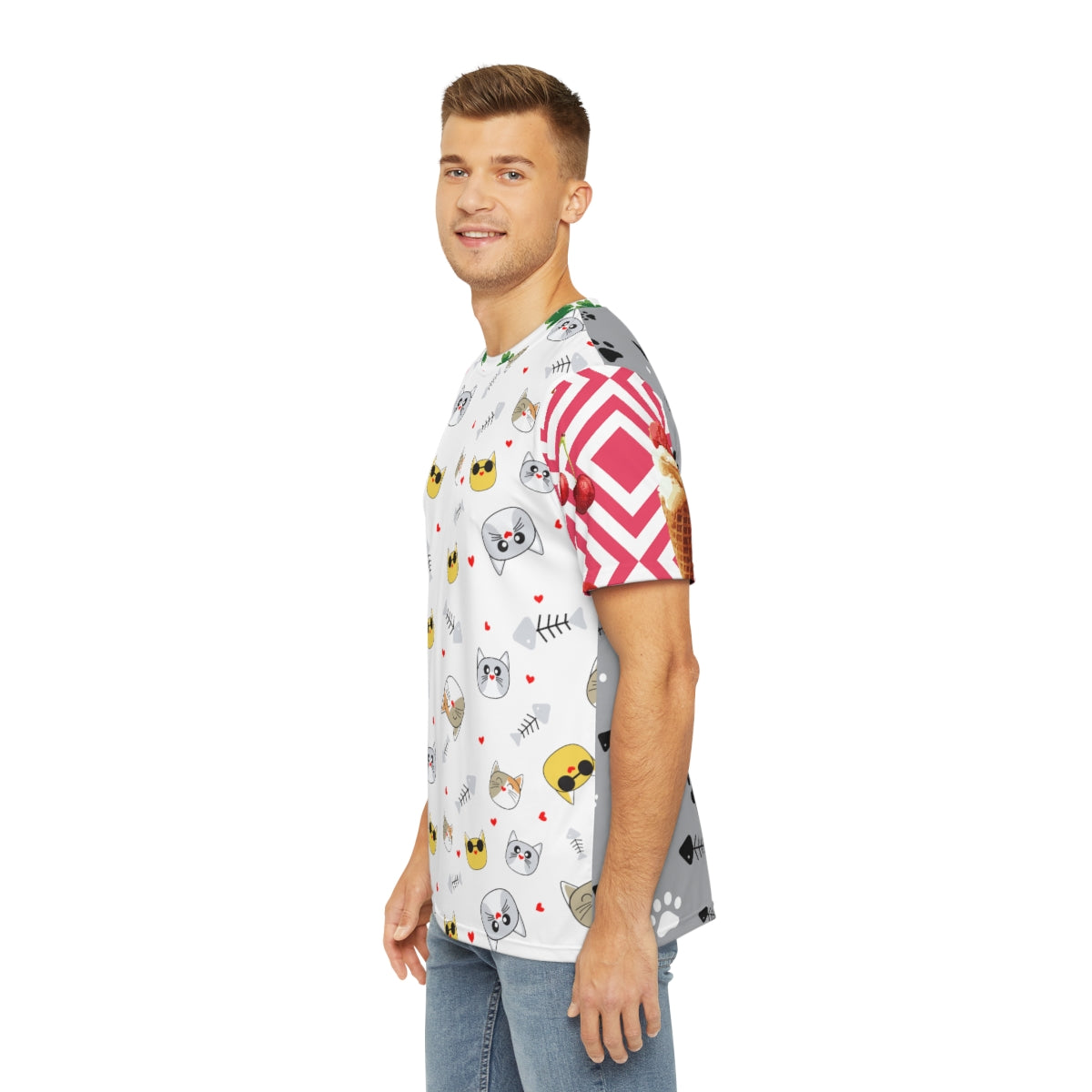Men's Polyester Tee (AOP)