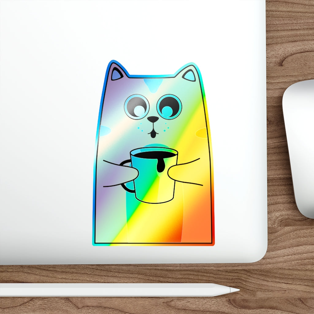 Holographic Die-cut stickers