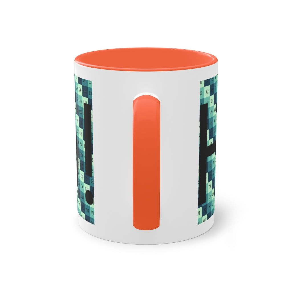 Two-Tone Coffee Mug, 11oz