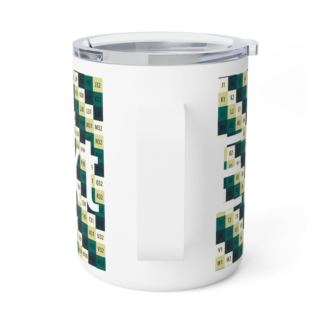 Insulated Coffee Mug, 10oz