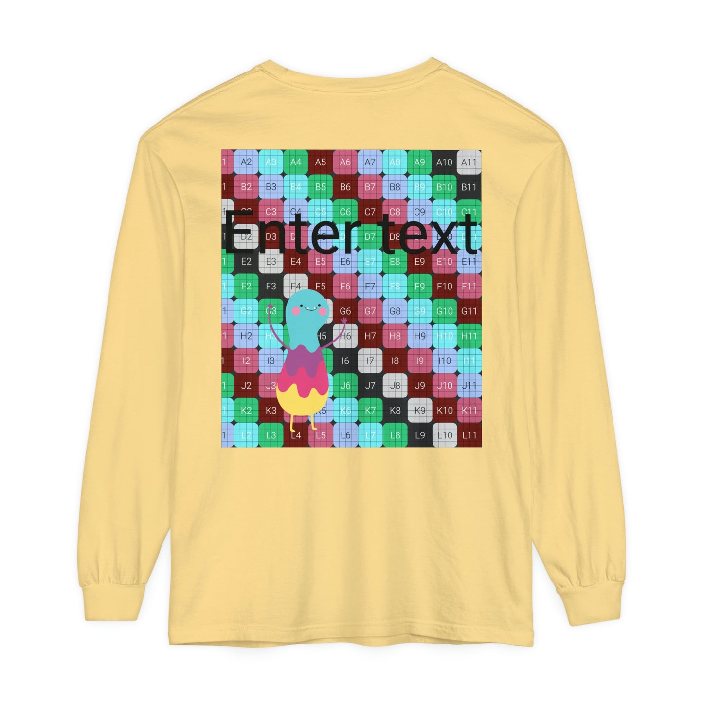 Unisex Garment-dyed Long Sleeve T-Shirt