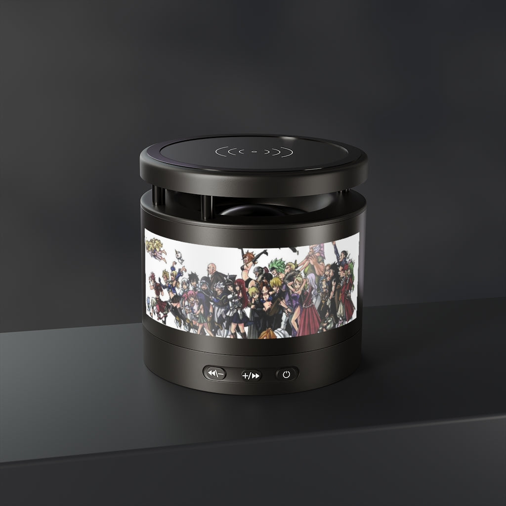 Metal Bluetooth Speaker and Wireless Charging Pad