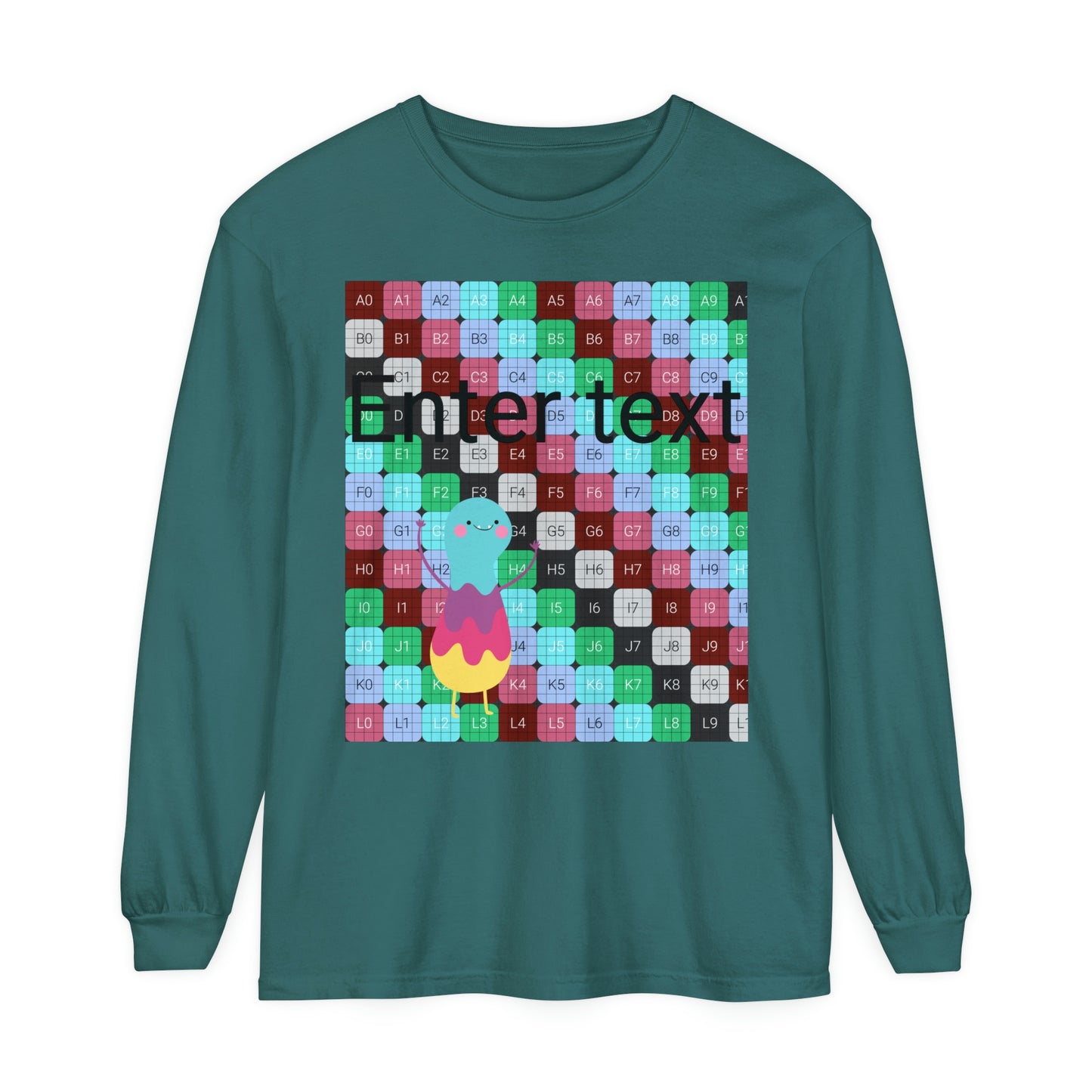 Unisex Garment-dyed Long Sleeve T-Shirt