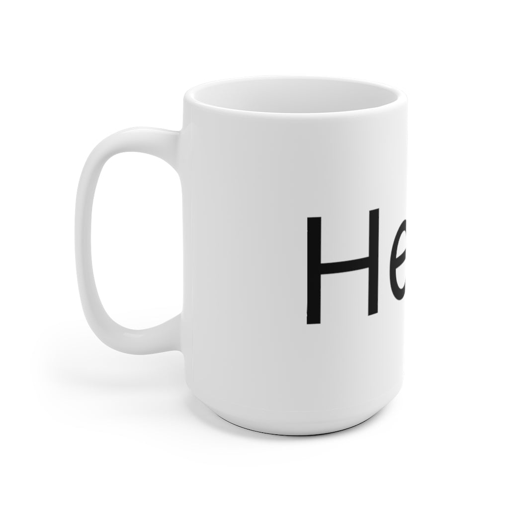 White Ceramic Mug
