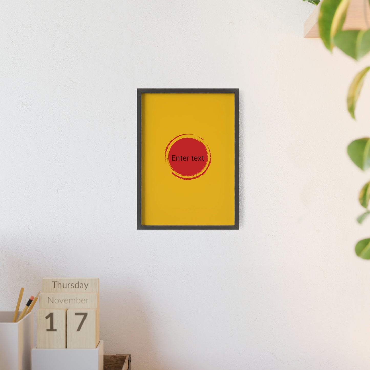 Posters with Wooden Frame