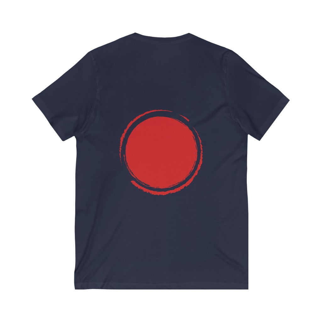 TEST - Unisex Jersey Short Sleeve V-Neck Tee