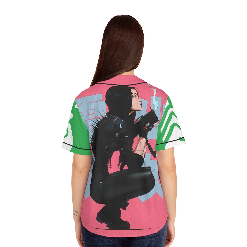 Women's Baseball Jersey (AOP)