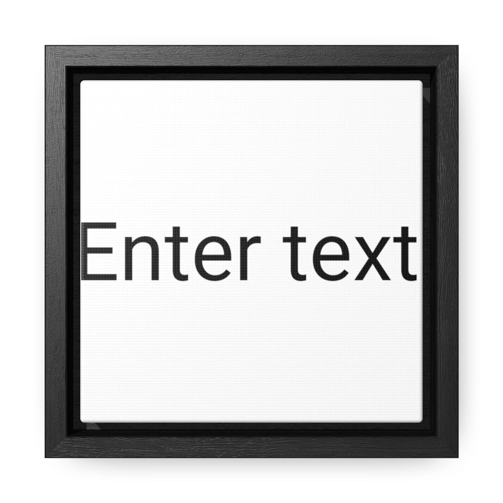 Gallery Canvas Wraps, Square Frame