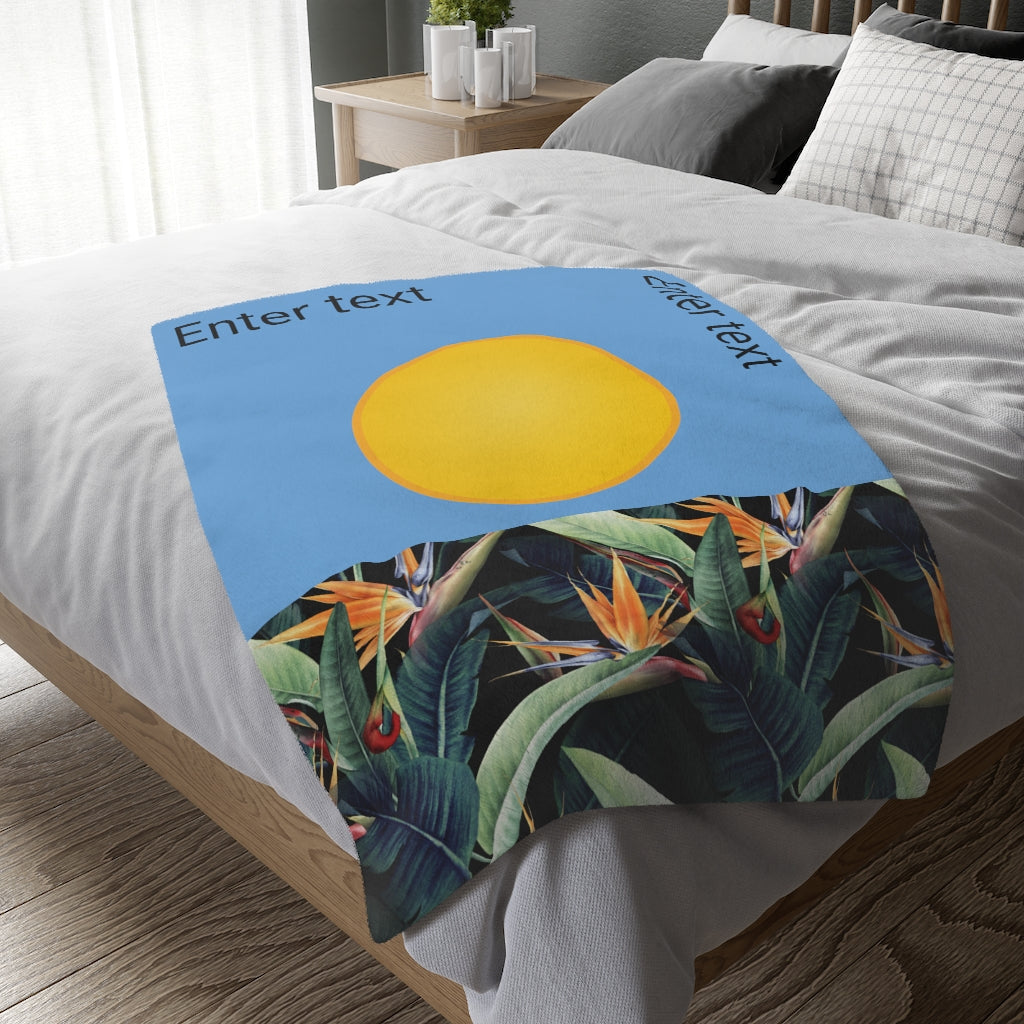 Velveteen Photo Blanket