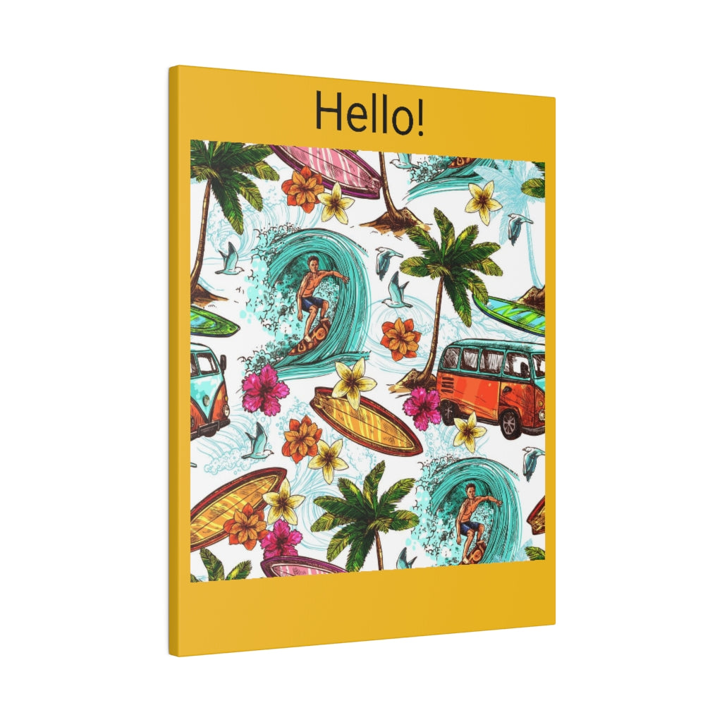 Matte Canvas, Stretched