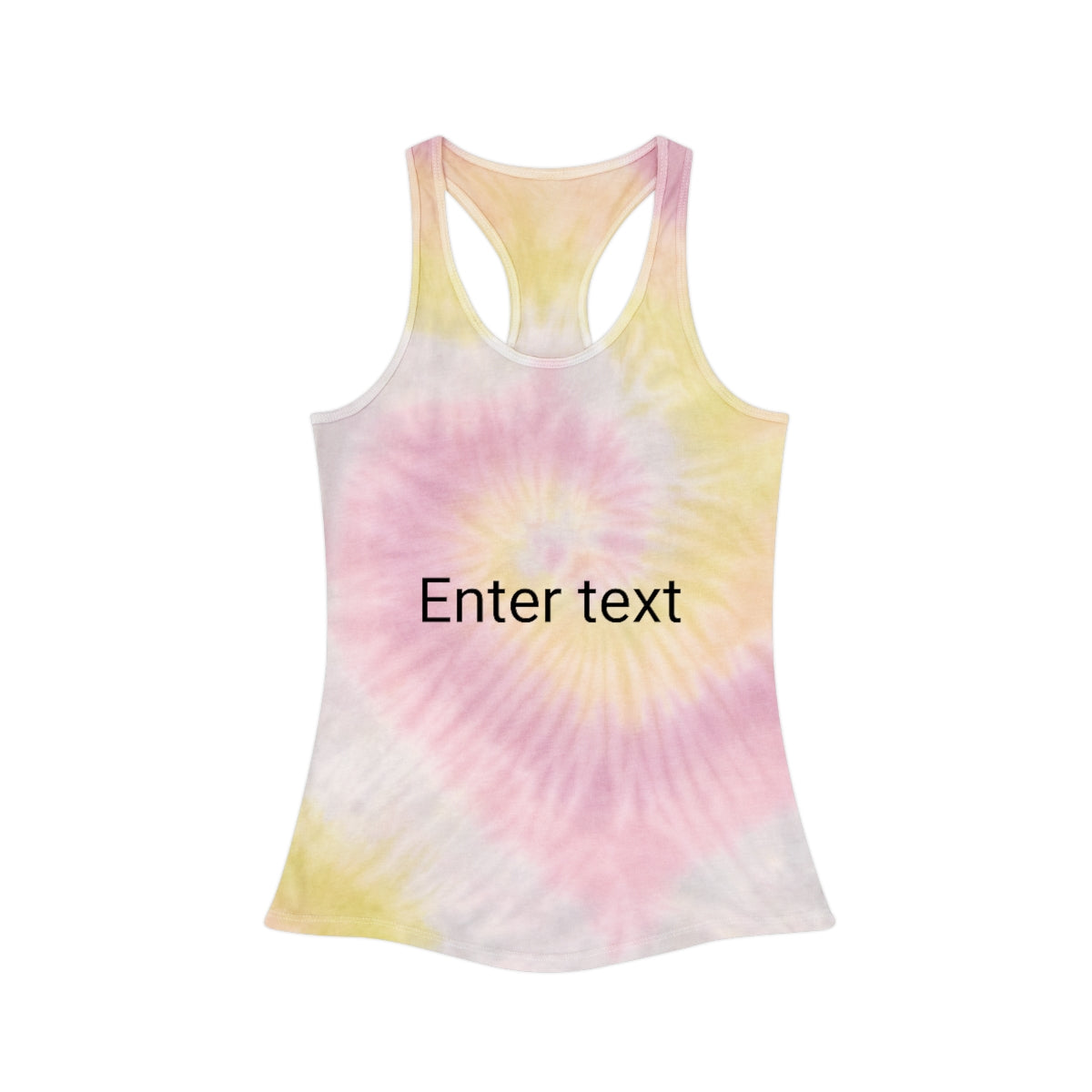 Tie Dye Racerback Tank Top