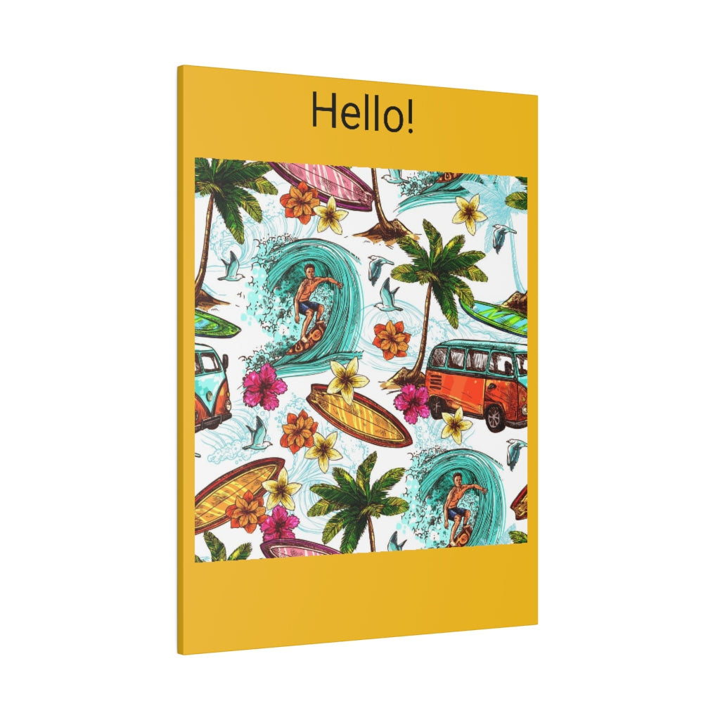 Matte Canvas, Stretched