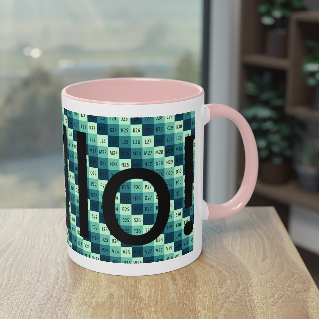 Two-Tone Coffee Mug, 11oz