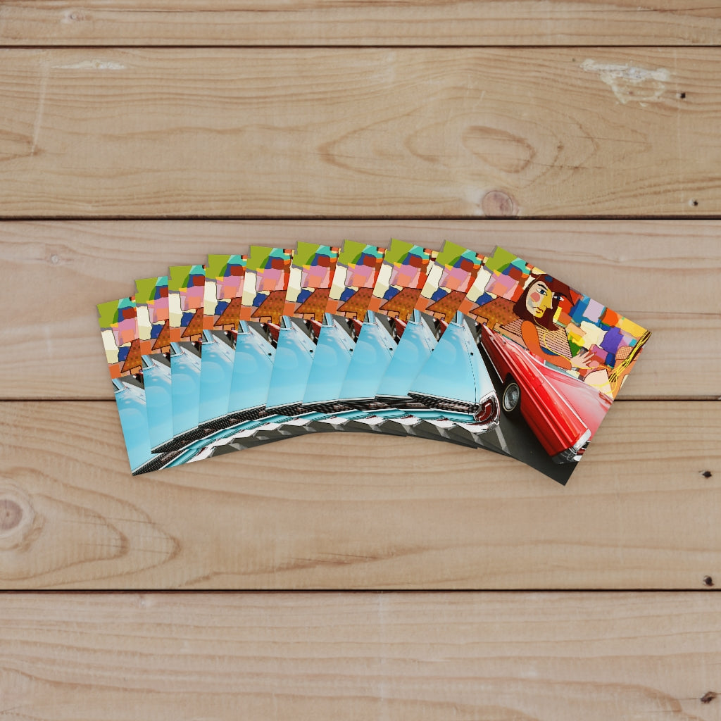 Laminate Stickers, Square