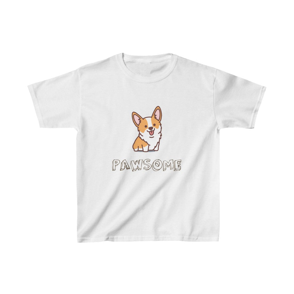 Pawsome Corgi Kids T-shirt