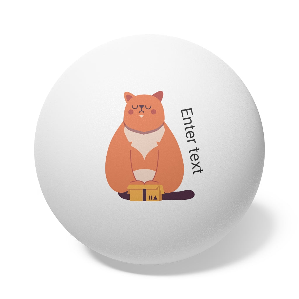 Ping Pong Balls, 6 pcs