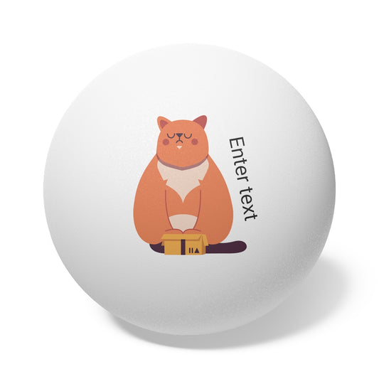 Ping Pong Balls, 6 pcs