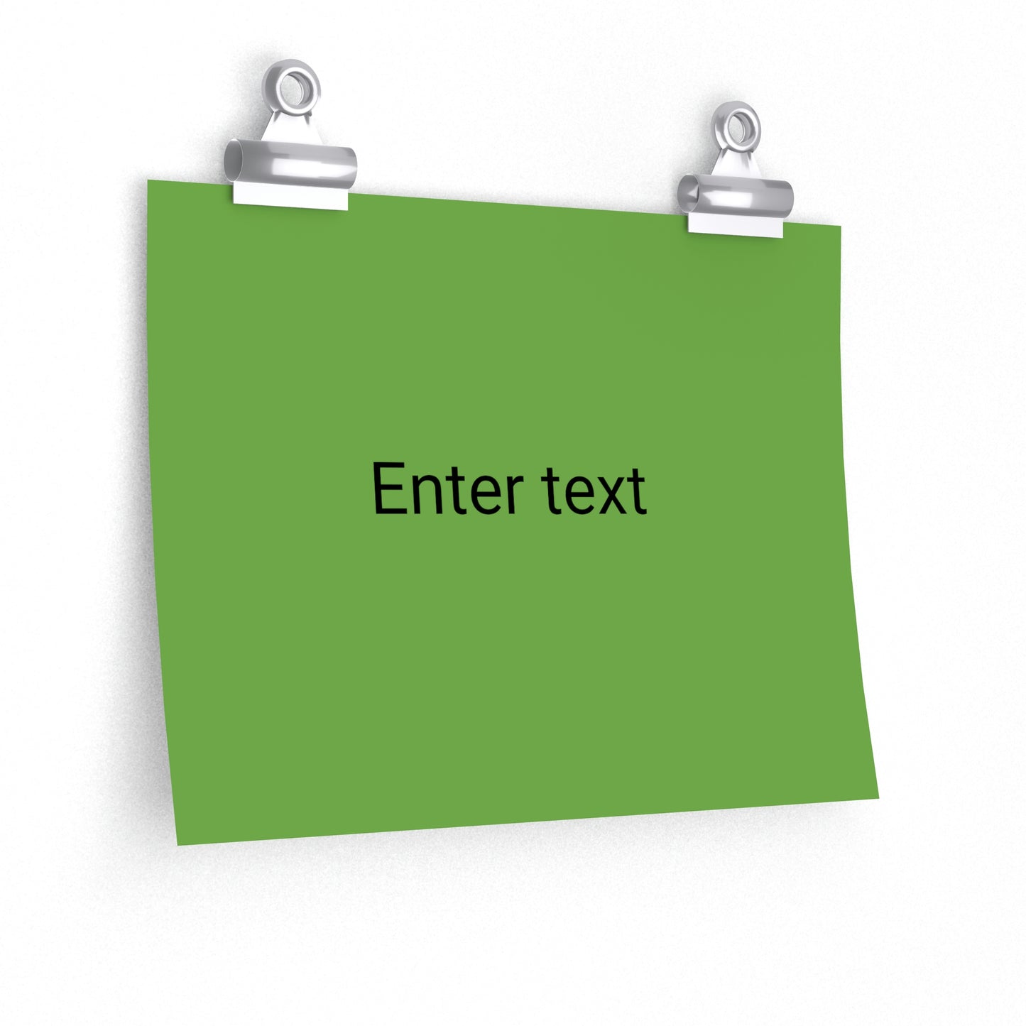 Premium Matte horizontal posters