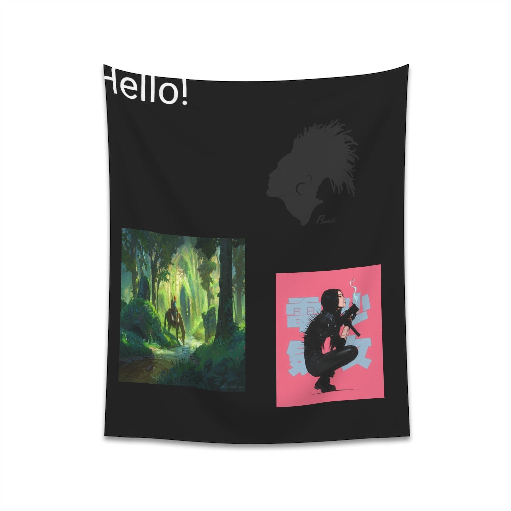 Printed Wall Tapestry