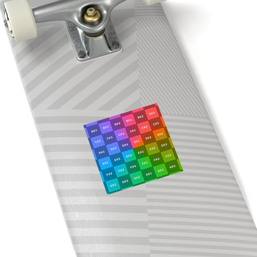 Laminate Stickers, Square