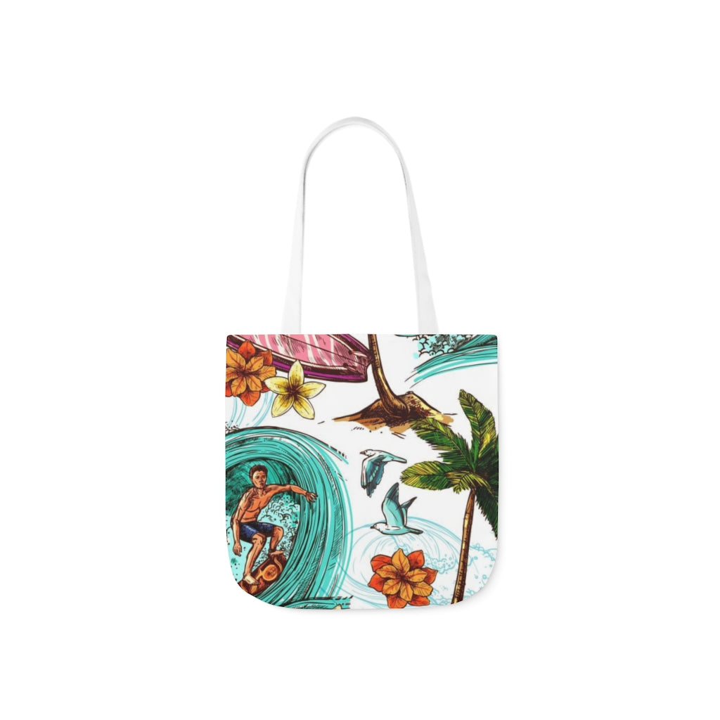 Polyester Canvas Tote Bag