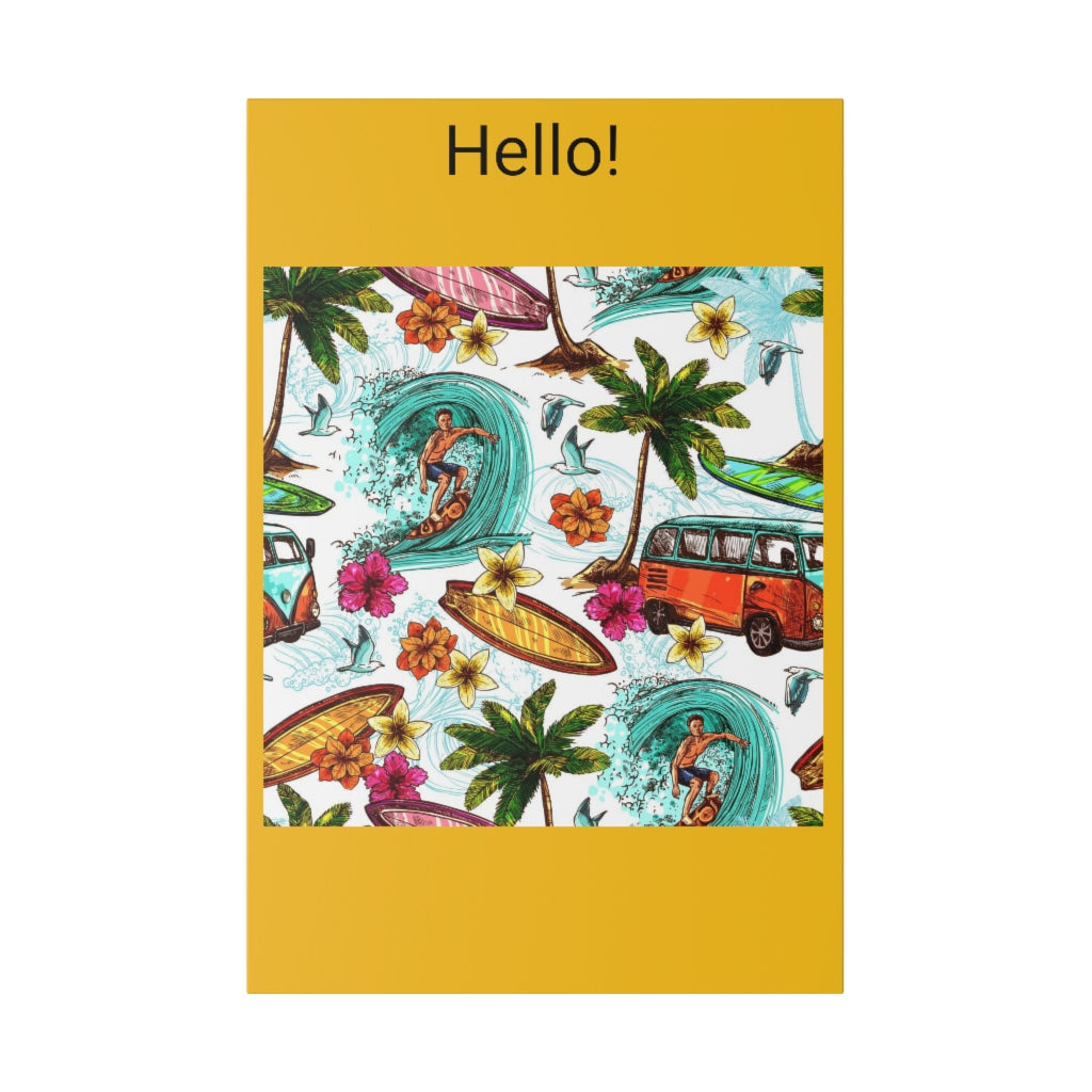 Matte Canvas, Stretched