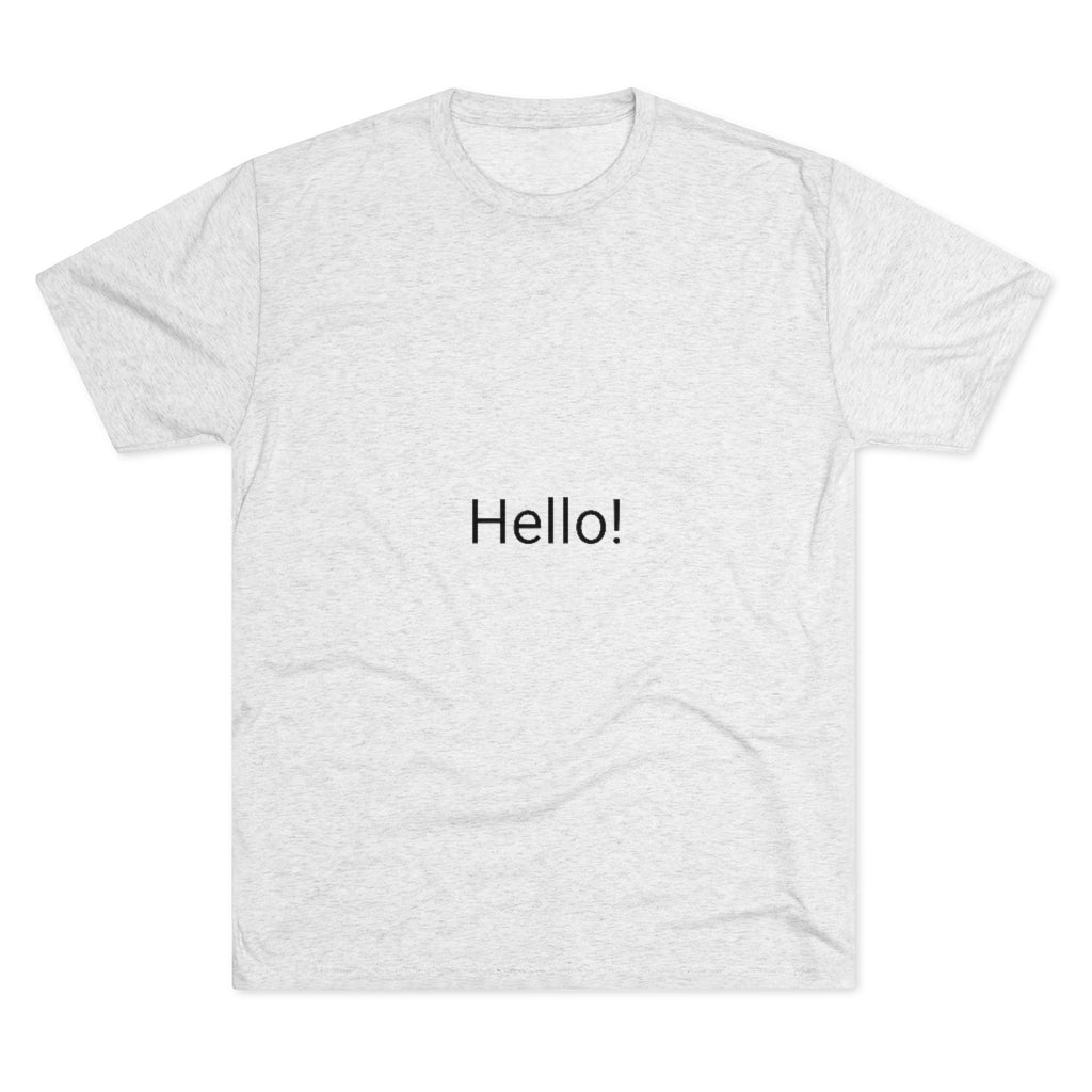 Men's Tri-Blend Crew Tee