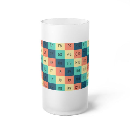 Frosted Glass Beer Mug