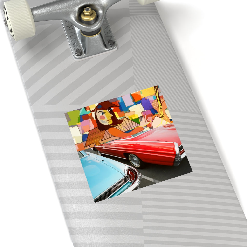 Laminate Stickers, Square