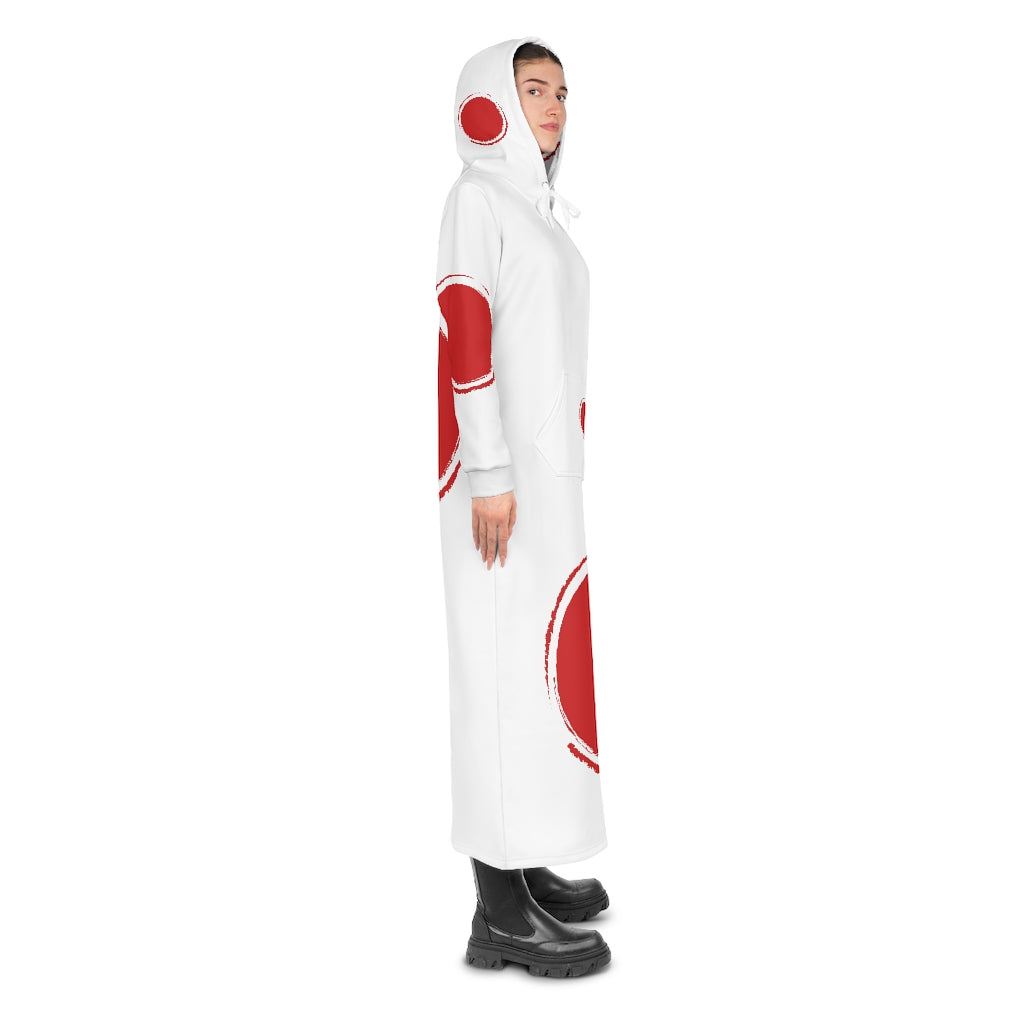 Long Hoodie Dress (AOP)