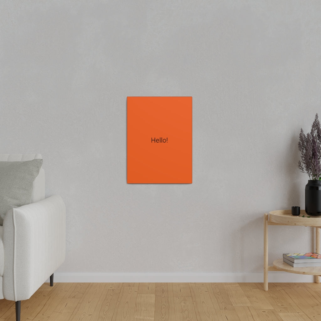 Matte Canvas, Stretched