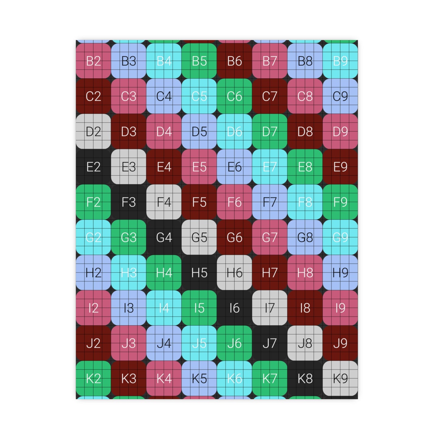 Vertical and Horizontal Matte Posters