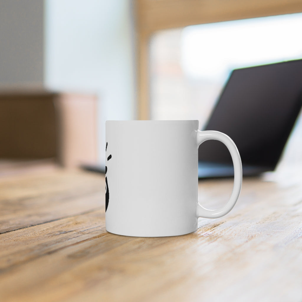 White Ceramic Mug