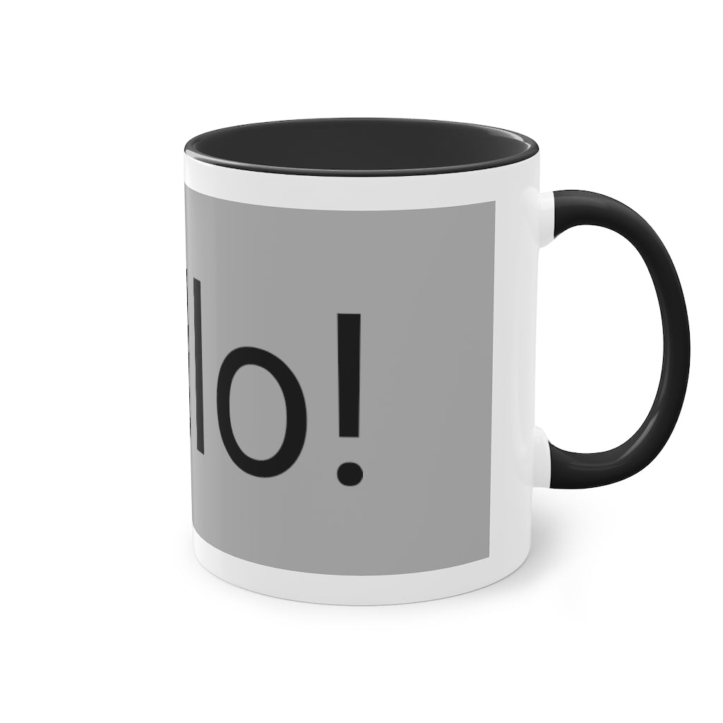 Two-Tone Coffee Mug, 11oz