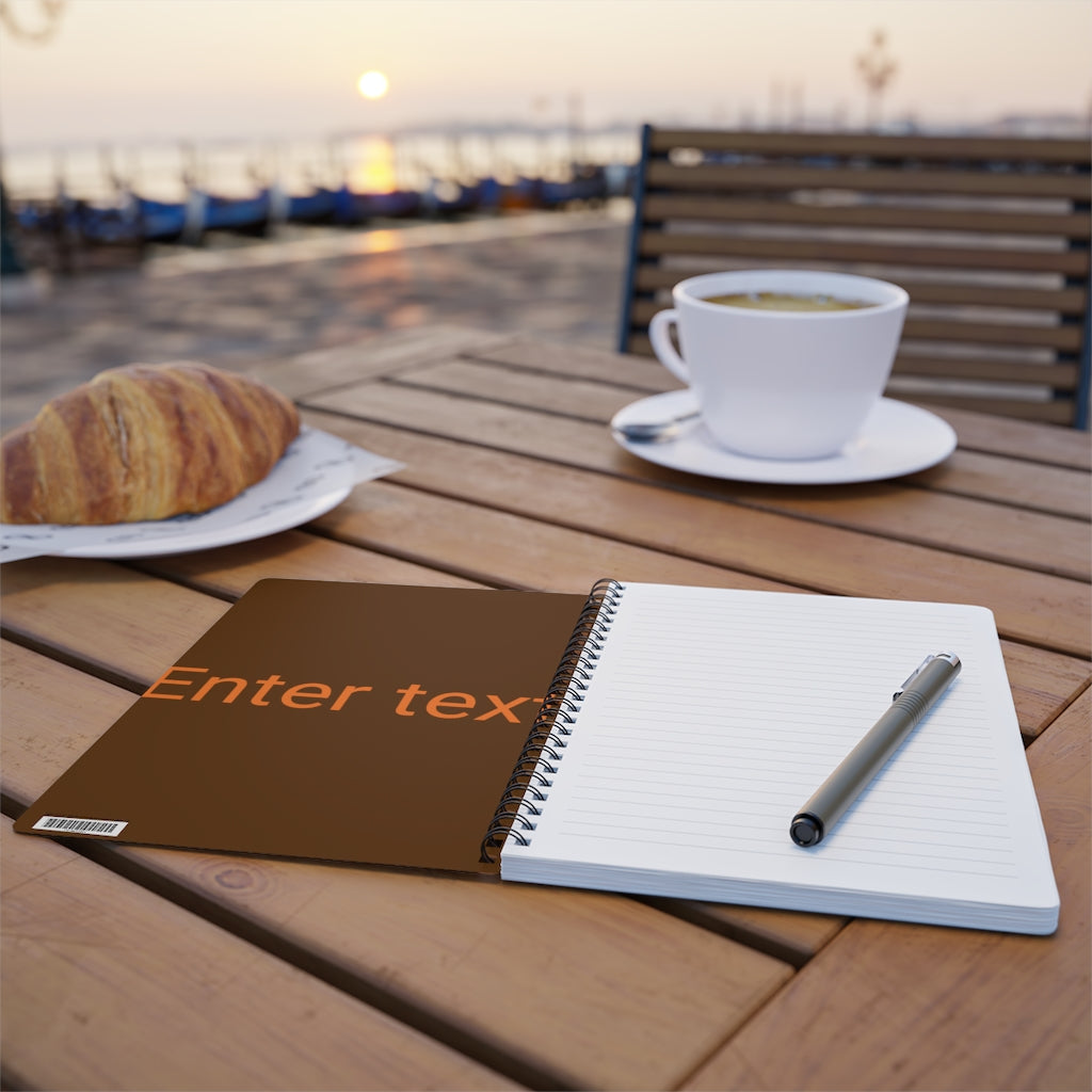 Wirobound Softcover Notebook, A5