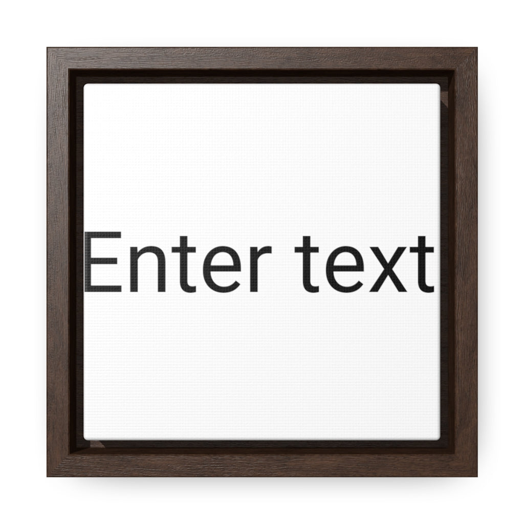 Gallery Canvas Wraps, Square Frame