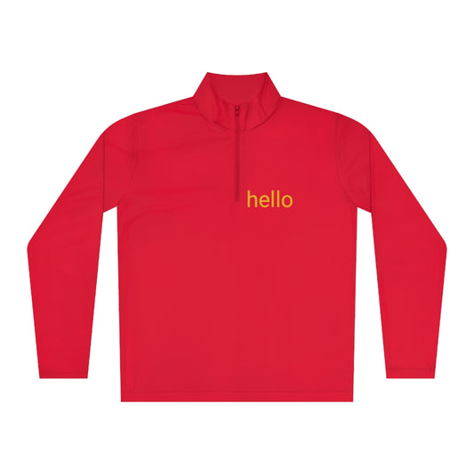 Unisex Quarter-Zip Pullover