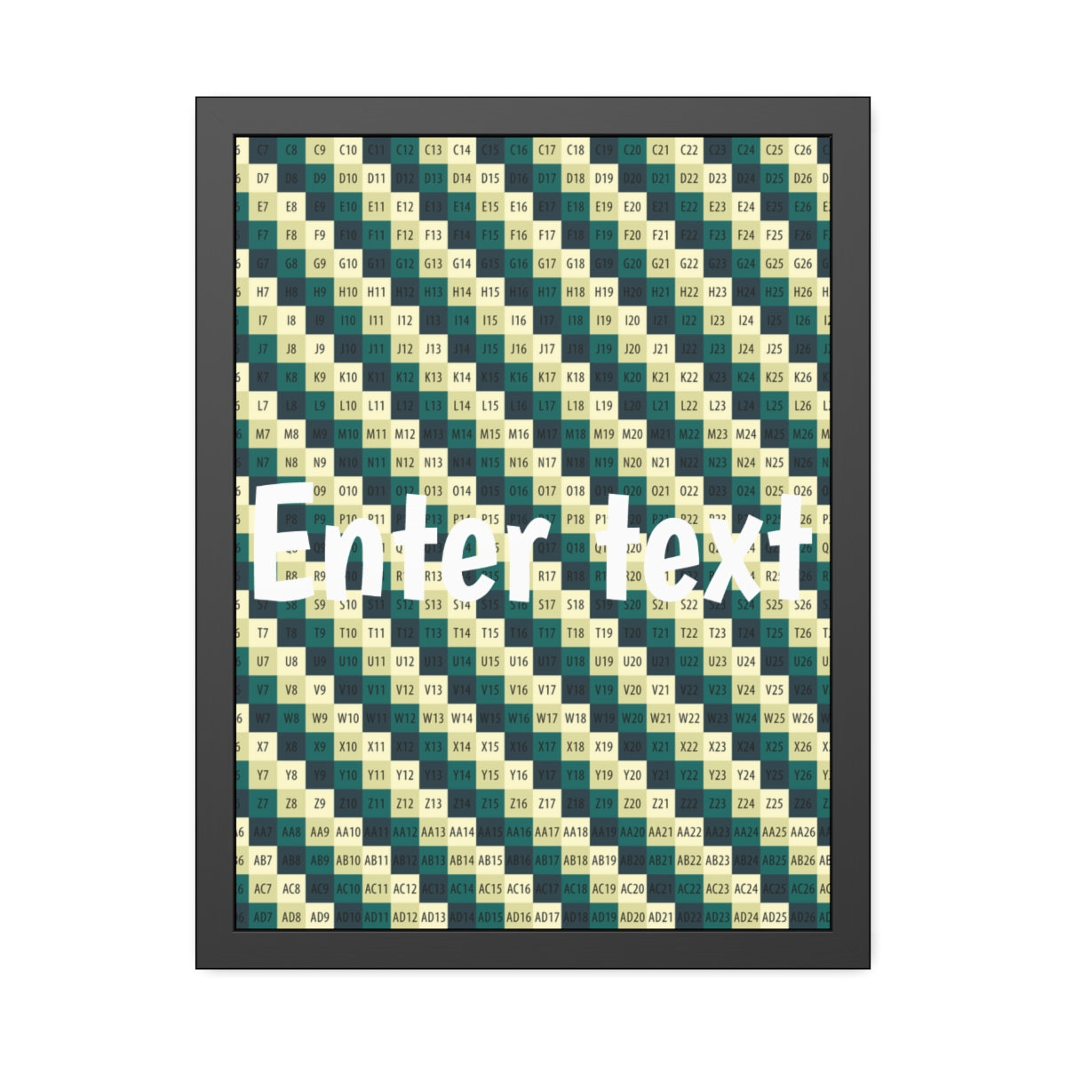 Framed Paper Posters