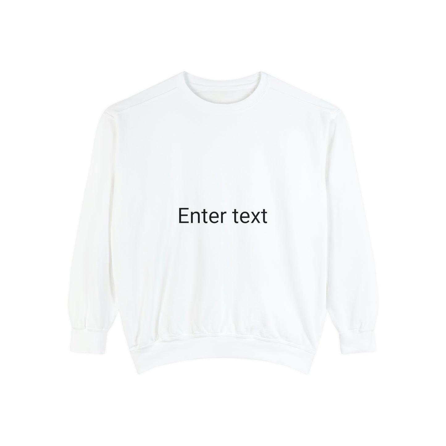 Unisex Garment-Dyed Sweatshirt