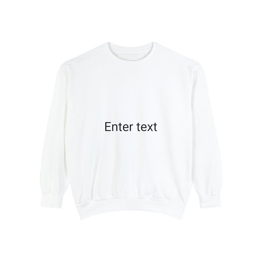 Unisex Garment-Dyed Sweatshirt