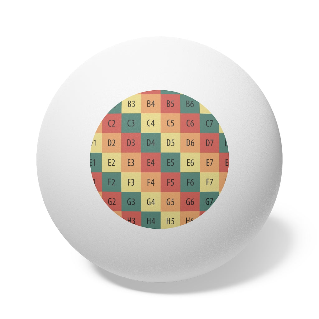 Ping Pong Balls, 6 pcs