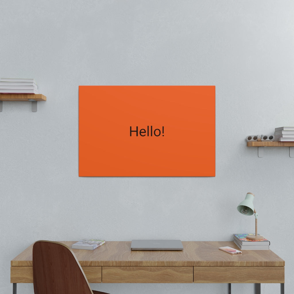 Matte Canvas, Stretched